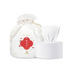 20x20cm 80gsm 50ct Pearl Texture Lint-free Facial Cleansing Towel
