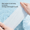 OEM Disposable Facial Washcloths 80gsm Plant Fiber 20x20cm 60pcs