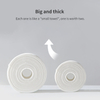 20x20cm 80gsm 50ct Pearl Texture Lint-free Facial Cleansing Towel
