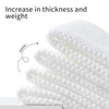 OEM Disposable Facial Washcloths 80gsm Plant Fiber 20x20cm 60pcs